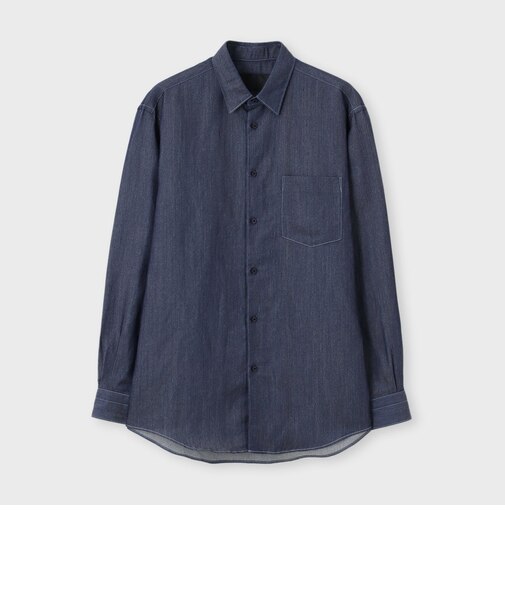 CUPRA／WASHI  DENIM SHIRT [和紙デニム LSシャツ]