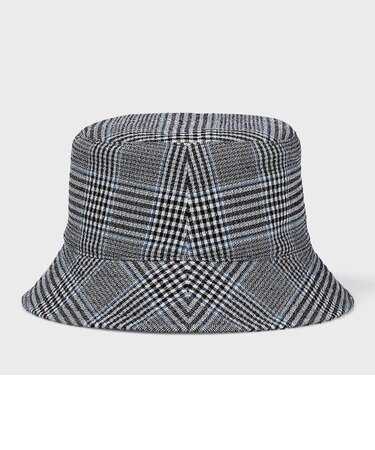 GLEN PLAID SEERSUCKER BUCKET HAT [グレンチェック バケットハット]