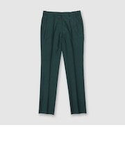 MOHAIR SILK TAPERED SLACKS