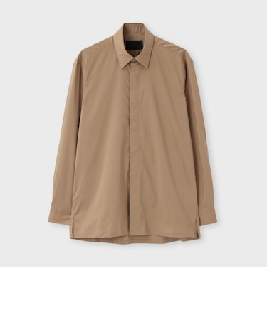 SOLID FLY FRONT 　SHIRT