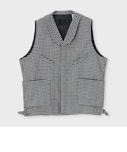 HOUNDSTOOTH PABLO 　VEST