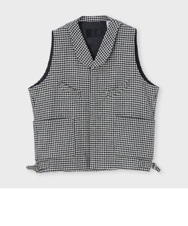 HOUNDSTOOTH PABLO VEST