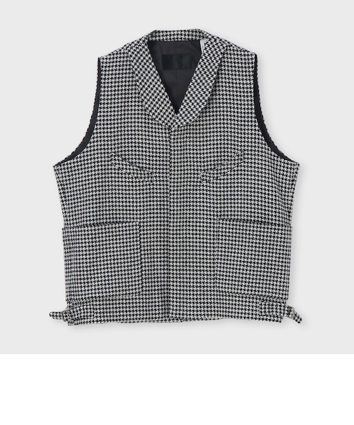 HOUNDSTOOTH PABLO VEST
