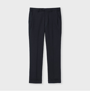 HERRINGBONE CASUAL  TAPERD SLACKS [ヘリンボーン テーパードパンツ]