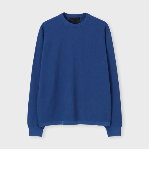 JACQUARD PIQUE 　CREW NECK [ジャガードピケ クルーネック]