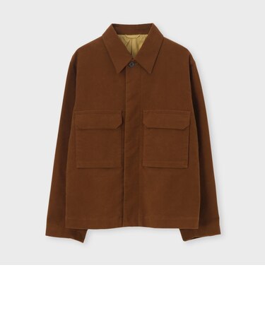 DIAGONAL MOLESKIN 　BLOUSON