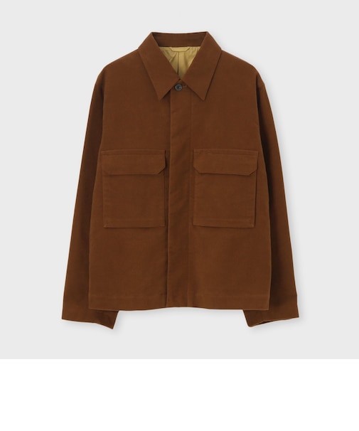 DIAGONAL MOLESKIN 　BLOUSON