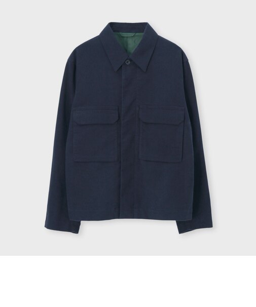 DIAGONAL MOLESKIN 　BLOUSON