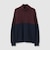BLOCKING HIGH NECK KNIT