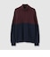 BLOCKING HIGH NECK KNIT