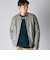 PADDED LEATHER BIKER 　JACKET