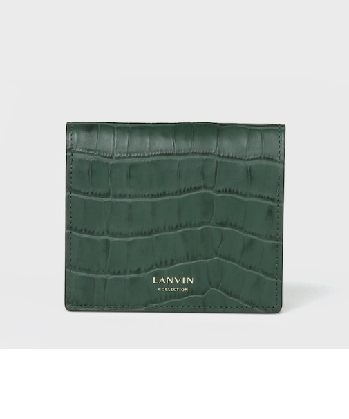 MOC CROC BI-FOLD  WALLET [モッククロコ 2ツ折り財布]