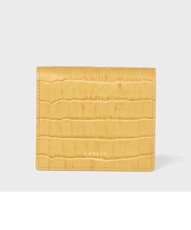 MOC CROC BI-FOLD  WALLET [モッククロコ 2ツ折り財布]