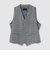 GLEN CHECK EMSEMBLE 　VEST