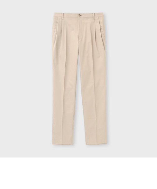 COTTON KERSEY TAPERED SLACKS [コットンカルゼ テーパードスラックス]