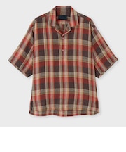 PROVENCE COLOUR CHECK SS SKIPPER [プロヴァンスチェック リネンSSスキッパー]