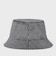 GINGUM CHECK VELVET BUCKET　HAT