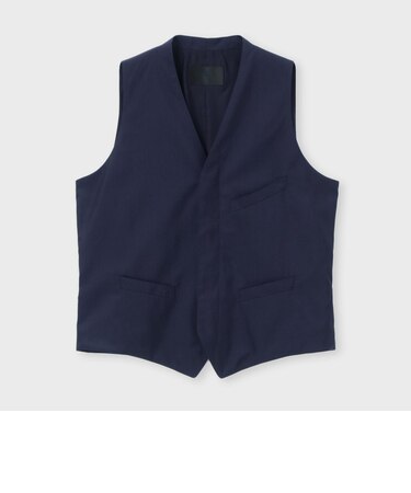 WOOL SILK EMSEMBLE  VEST [ウールシルク ベスト]