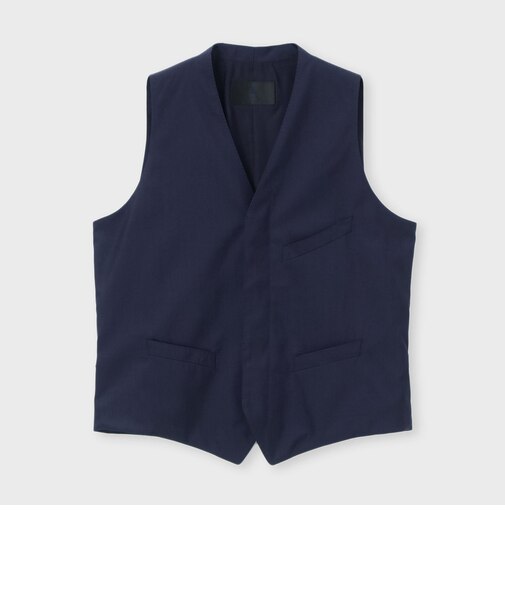 WOOL SILK EMSEMBLE  VEST [ウールシルク ベスト]