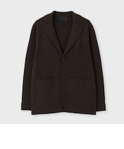 EFMW MILANO RIB KNIT JACKET [エクストラファインメリノ ニットジャケット]
