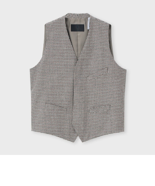 GUN CLUB CHECK EMSEMBLE 　VEST