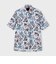 FLOWER PRINT FLY FRONT SS SHIRT [ドローイングフラワー プリントSSシャツ]