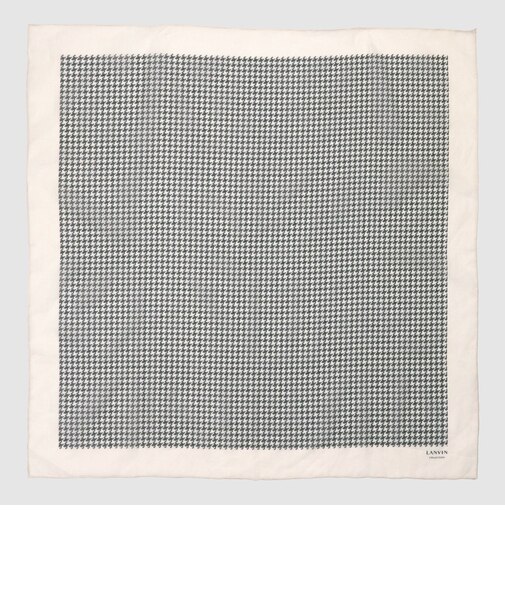 HOUNDSTOOTH PRINT BANDANA