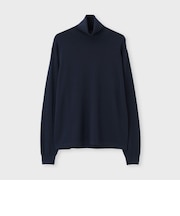EFMW TURTLE NECK KNIT [エクストラファインメリノ タートルネック]