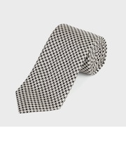 HOUNDS TOOTH NARROW TIE [ハウンズトゥース ナロータイ]