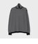 EFMW BORDER TURTLE NECK KNIT [エクストラファインメリノ ボーダータートル]