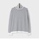 EFMW BORDER TURTLE NECK KNIT [エクストラファインメリノ ボーダータートル]