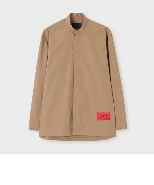 PLAIN COLOR BAND COLLAR SHIRT [プレーン・バンドカラーシャツ]