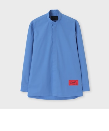 PLAIN COLOR BAND COLLAR SHIRT [プレーン・バンドカラーシャツ]