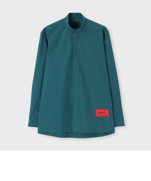 PLAIN COLOR BAND COLLAR SHIRT [プレーン・バンドカラーシャツ]