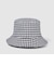 WOOL SUCKER GINGHAM CHECK  HAT
