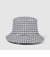 WOOL SUCKER GINGHAM CHECK  HAT