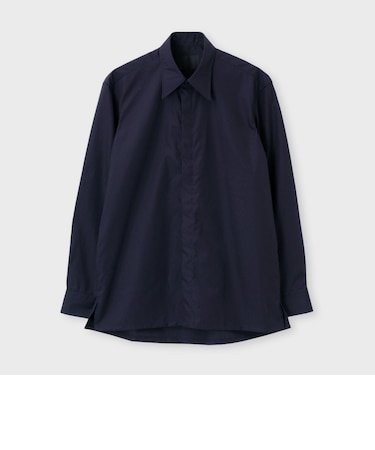 FLY FRONT SOLID　 SHIRT
