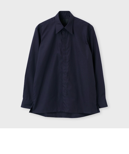 FLY FRONT SOLID　 SHIRT