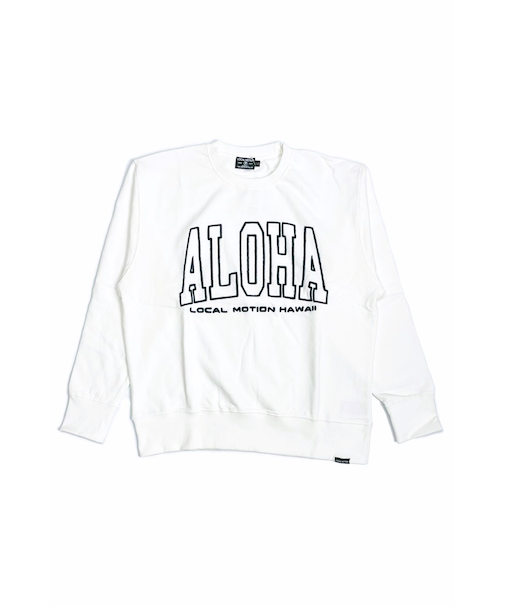 ALOHA CHAIN EMB SWEAT