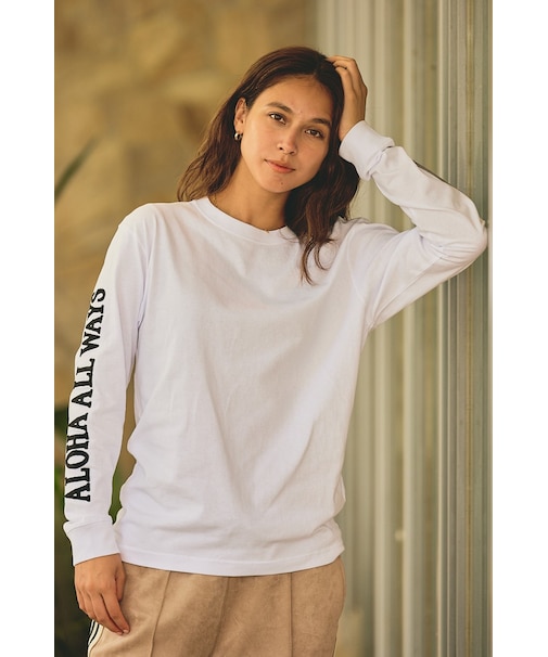 24 SLEEVE PALM  LS TEE