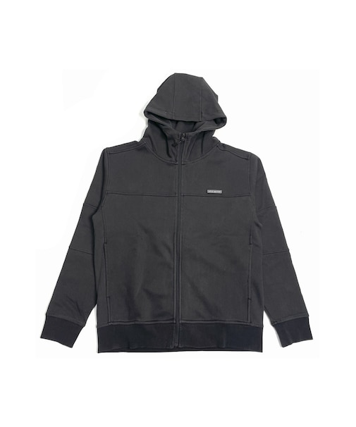 DENIM BONDING ZIP PARKER