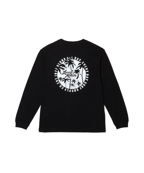 パームサークル長袖Tシャツ