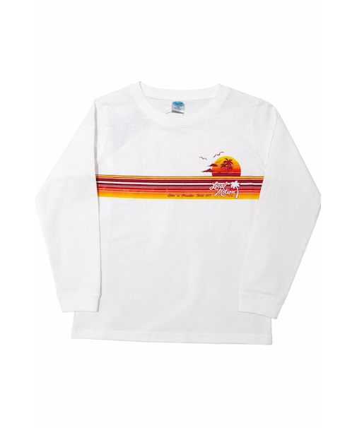 フロントラインプリント長袖Tシャツ