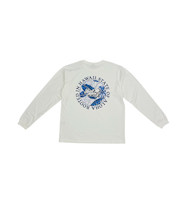 ﾌﾛﾝﾄﾗｲﾝﾌﾟﾘﾝﾄ長袖Tｼｬﾂ