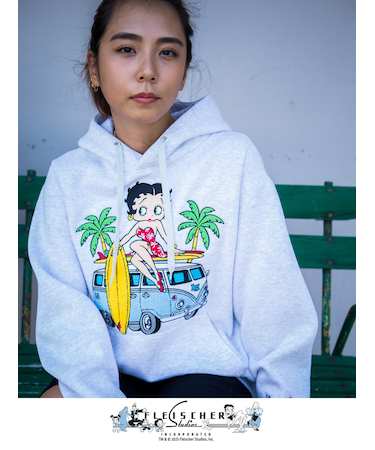 LM BETTY BUS STITCH HOODIE