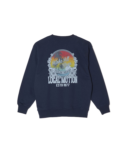 ハイビスカスプリント スウェット