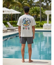 亀柄切り貼りﾜｯﾍﾟﾝTｼｬﾂ