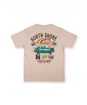 ﾊﾞｽ柄切り貼りﾜｯﾍﾟﾝTｼｬﾂ