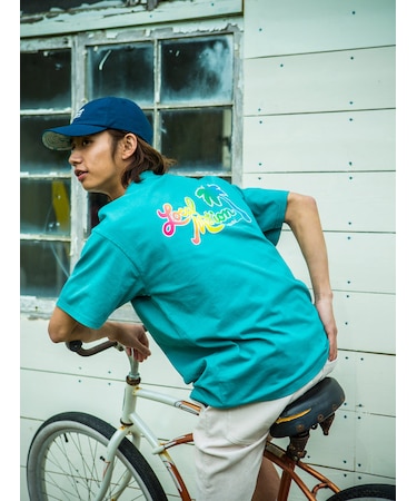 ｵﾘｼﾞﾅﾙﾛｺﾞﾚｲﾝﾎﾞｰﾌﾟﾘﾝﾄTｼｬﾂ