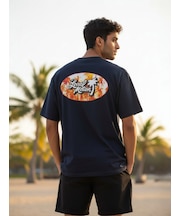 ｵｰﾊﾞﾙﾊﾟｰﾑﾌﾟﾘﾝﾄTｼｬﾂ